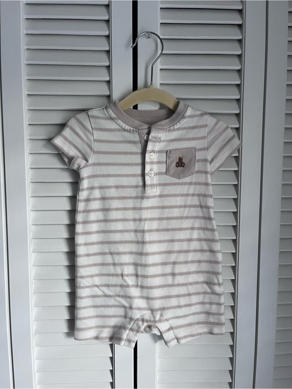 GAP Baby Henley Shorty One Piece
